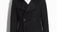 Burberry Trim Fit Peacoat Burberry Trim Fit Peacoat