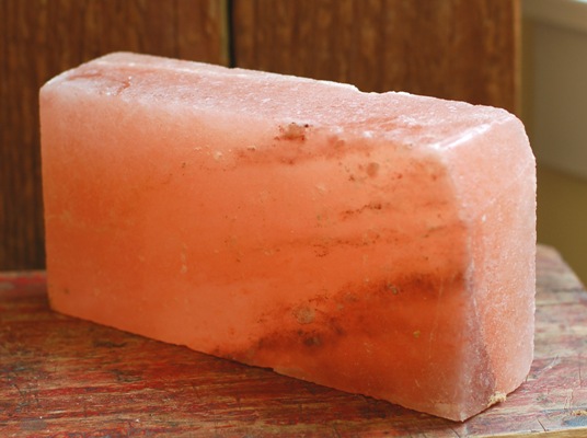 pink salt brick