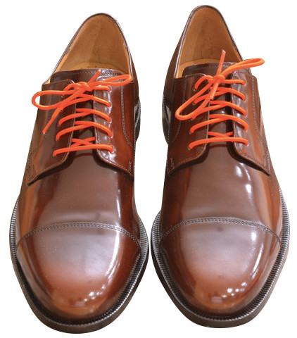 orange dress shoelaces